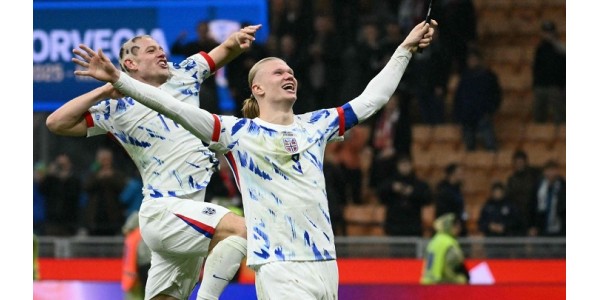Erling Haalands hilsen er en kroningsceremoni for norsk fodbold